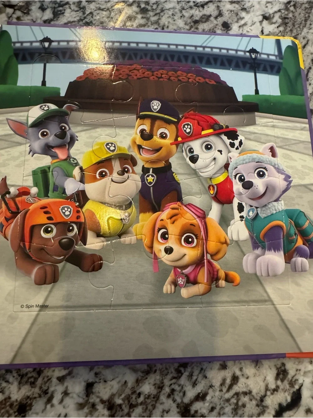 Paw Patrol My First Puzzle Book – 5 Built-In Jigsaw Puzzles | Hardcover